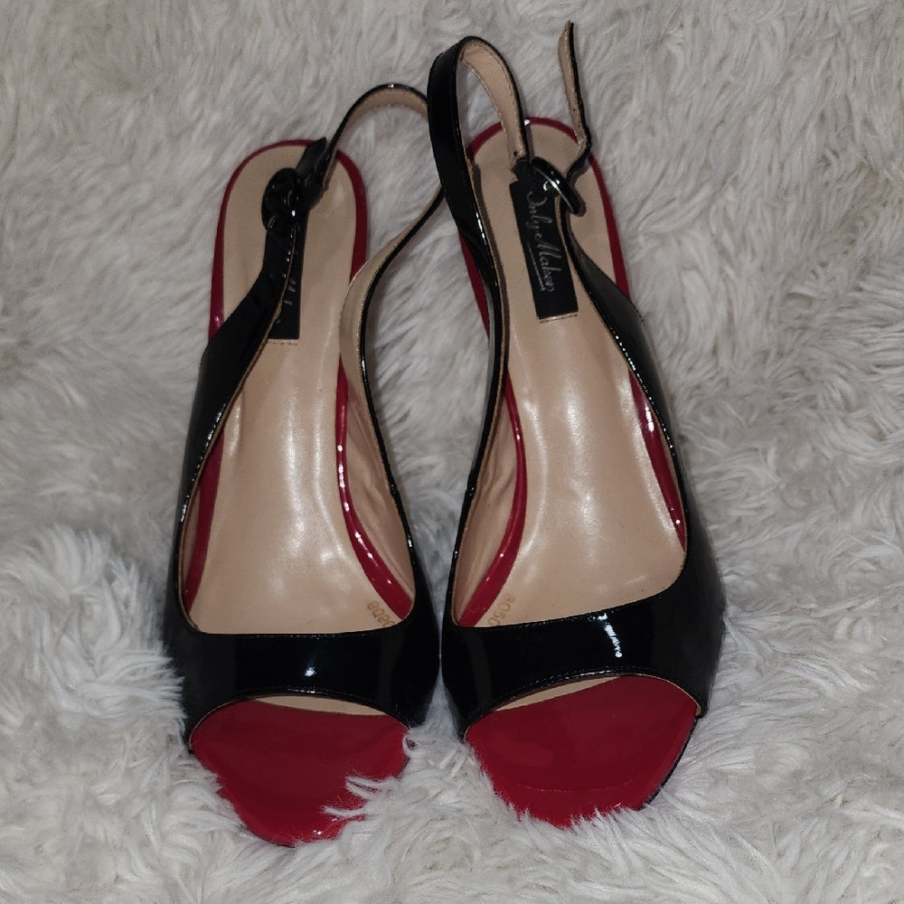 Stylish Black and Red Heels
